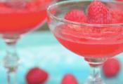 Champagne And Raspberry Sorbet