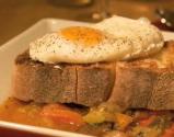 Eggplant Ratatouille With Poached Eggs