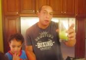Raw And Vegan Green Vanilla  Smoothie