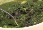 Raw Chunky Spinach Soup