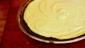 Raw Key Lime Pie With A Double Chocolate Crust 