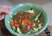 Raw Zucchini Pasta In Zesty Mexican Sauce