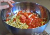 Raw Mixed Vegetable Spaghetti