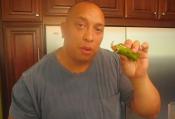 Raw Spinach Wraps Stuffed With Vegan Cheese