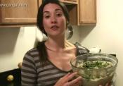 Creamy Almond Butter Vegetable Salad