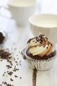 Chocolate Cupcakes With Nutella, Almond Butter And Vanilla Cream Cheese Frosting