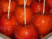 Red Cinnamon Flavored Candy Apples 