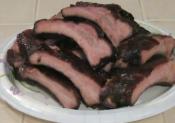 Smoked Bourbon Barbecue Baby Back Ribs