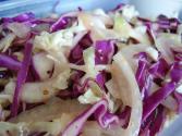 Shredded Tri-color Cabbage Salad