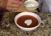 Orange And Rhubarb Soup