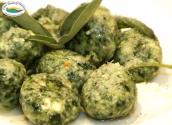Easy Spinach And Cheese Dumplings Flavored With Butter And Sage 