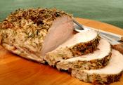 Roast Loin Of Pork With Prunes