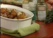 Roasted Baby Potatoes And Garlic With Pesto Garlic