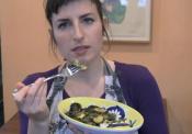 Garlic Roasted Brussel Sprouts