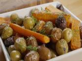 Roasted Carrots And Potatoes With Dill