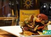 Mirassou Chardonnay With Roasted Cold Vegetable Salad