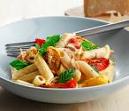 Slow Roasted Tomatoes In A Creamy Basil Sauce