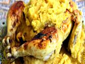Moroccan Roasted Chicken M'kalli And M'hammer 