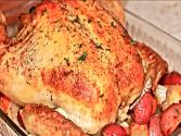 Whole Roasted Chicken And Vegetable Recipe: So Simple 
