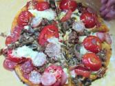 "rome Is Burning" Grilled Pizza