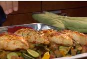 Mediterranean Spicy Chicken And Spring Ratatouille