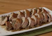 Oven Roasted Stuffed Turkey Breast