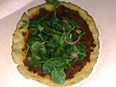 Healthy Salad Pizza 
