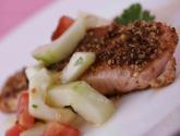 Coriander Crusted Salmon Recipe