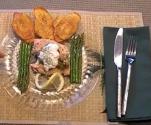 Salmon Poached In White Wine