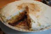 Anne Thornton’s Salted Caramel Banana Pudding Pie