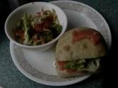 Sunil & Sahil's Special Smoked Salmon Sandwich