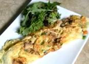Avocado And Tomato Omelette