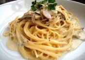 Easy Satsumaimo Ceam Sauce Pasta