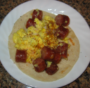 Sausage And Egg Wrap