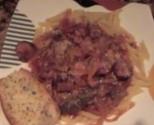 Crockpot Sausage, Peppers & Onions