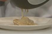 White Wine Poached Chicken Breast With Low-fat Sour Cream Dijon Sauce
