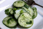 Sauteed Cucumber With Chives