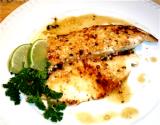 Pescado A La Plancho ( Sauteed Fish In Garlic, Citrus, Butter)