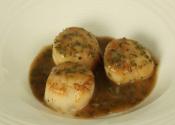 Scallops With Tangy Cointreau Sauce