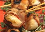 Scallops Wrapped In Bacon