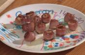 Scallops Wrapped In Prosciutto With Tomato Relish