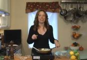 Organic Scrambled Eggs In Black Truffle Oil