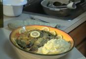 Baked Sea Bass With Cauliflower And Potato Mash