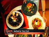 Steamed Mussels And Tilapia Tempura With Shirachi Mayonnaise