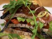 Seared Ahi Tuna With Avocado And Ponzu Vinaigrette