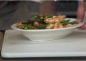 Chicken Asparagus And Pistachio Stir-fry 