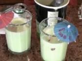 Easter Special Key Lime Sorbet Shake