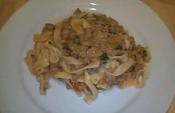 Low Carb Stir Fried Ground Turkey Shirataki Noodles