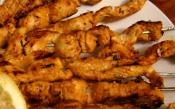 Shish Kebabs With Mint Rice