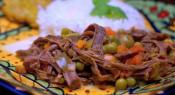 Elba's Ropa Vieja-shredded Beef Stew Recipe